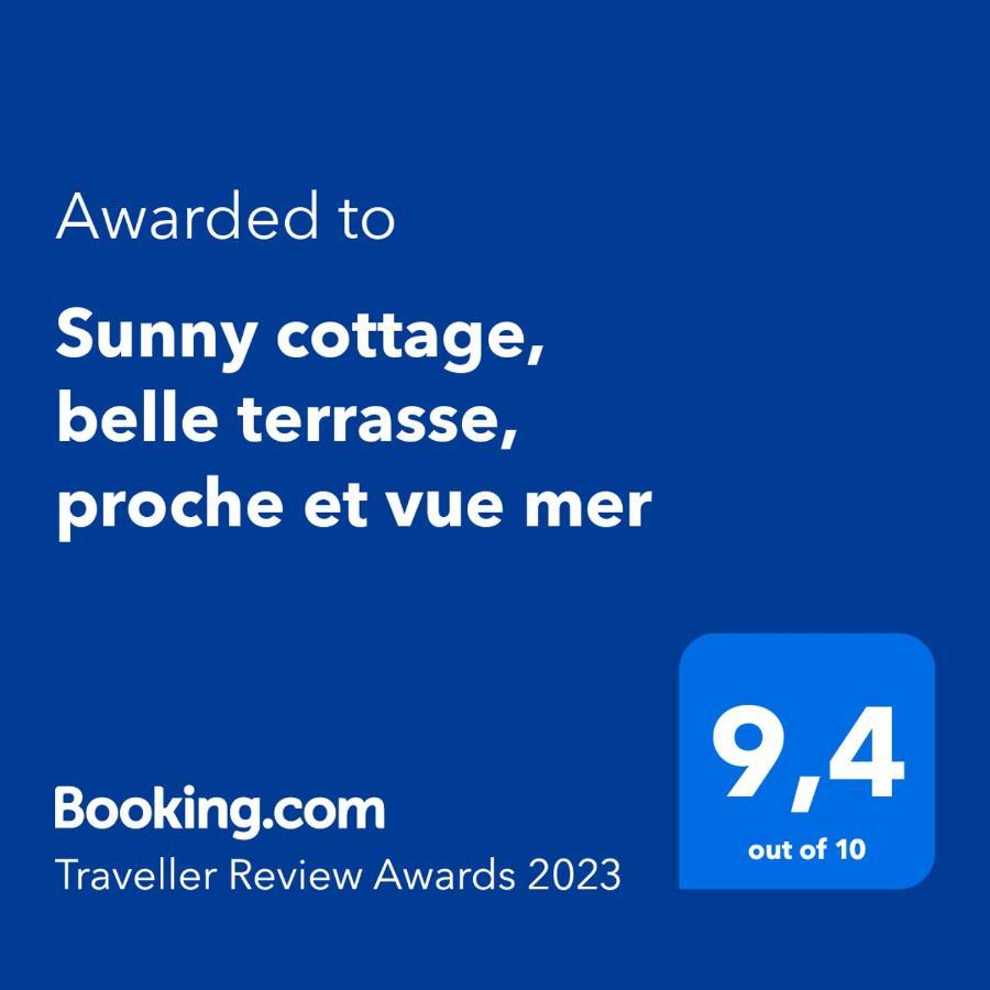 Sunny Cottage, Belle Terrasse, Proche Et Vue Mer Sainte-Luce Dış mekan fotoğraf